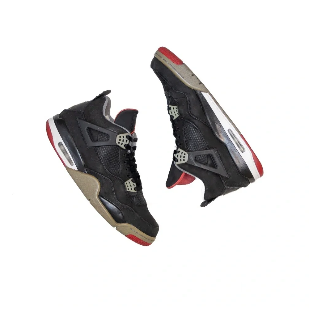 Nike Air Jordan 4‎ Retro ‘Bred’ 2012 OG Box – Size 12.5 / UK 11.5 / EU 47
